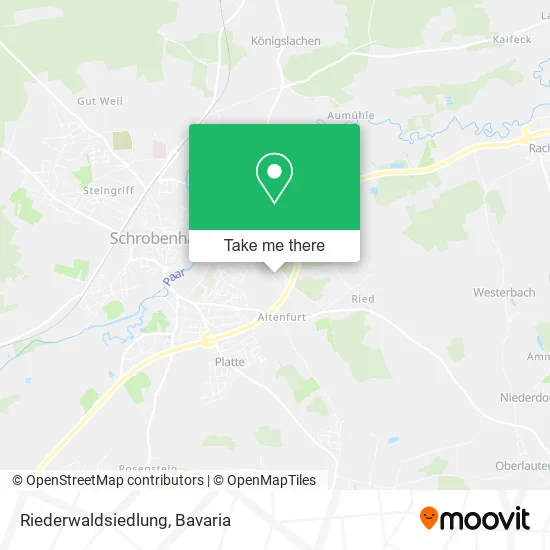 Карта Riederwaldsiedlung