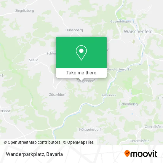 Карта Wanderparkplatz