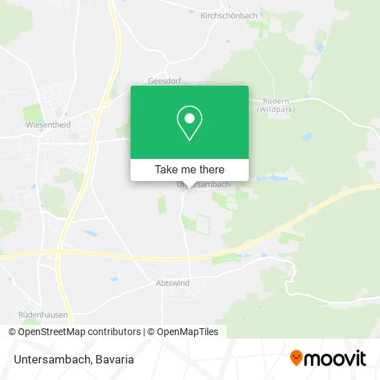 Карта Untersambach