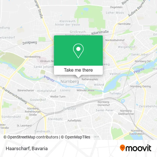 Карта Haarscharf