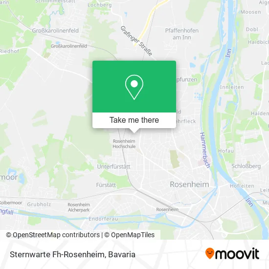 Карта Sternwarte Fh-Rosenheim