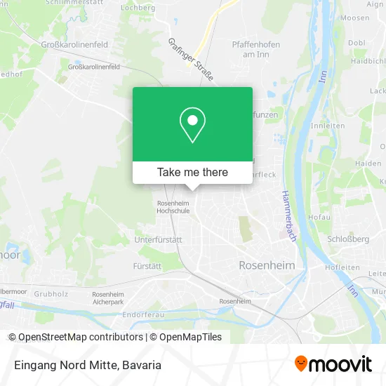 Карта Eingang Nord Mitte
