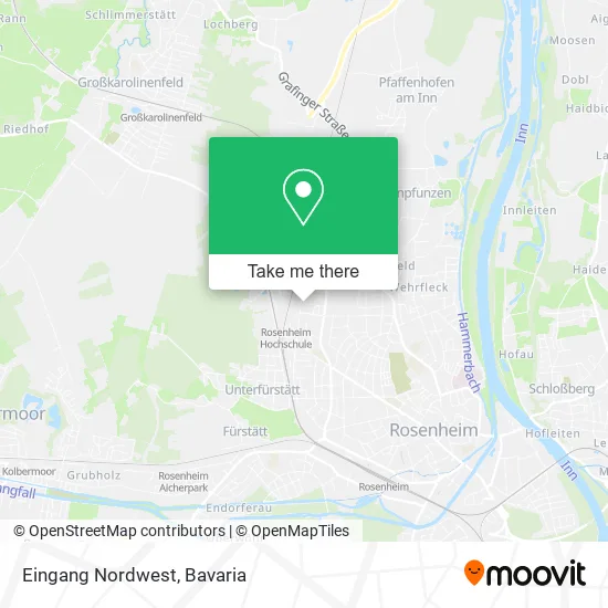 Карта Eingang Nordwest