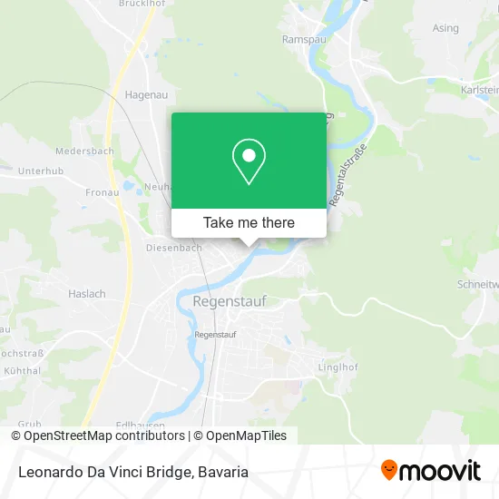 Карта Leonardo Da Vinci Bridge