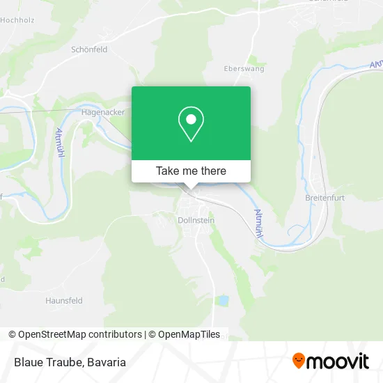 Карта Blaue Traube