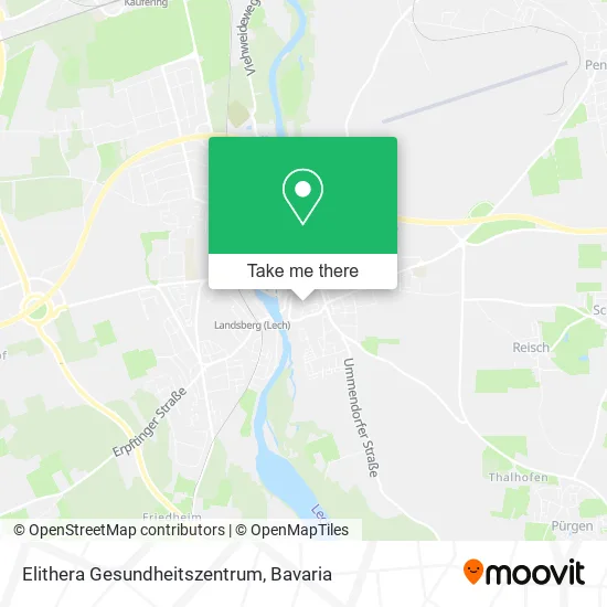 Карта Elithera Gesundheitszentrum