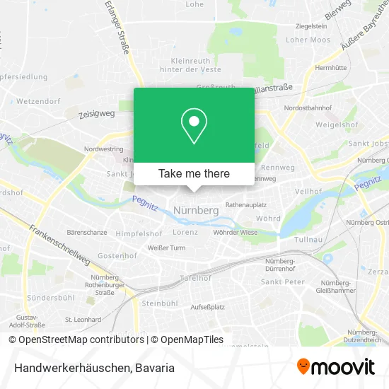 Карта Handwerkerhäuschen