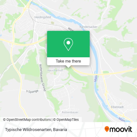 Typische Wildrosenarten map