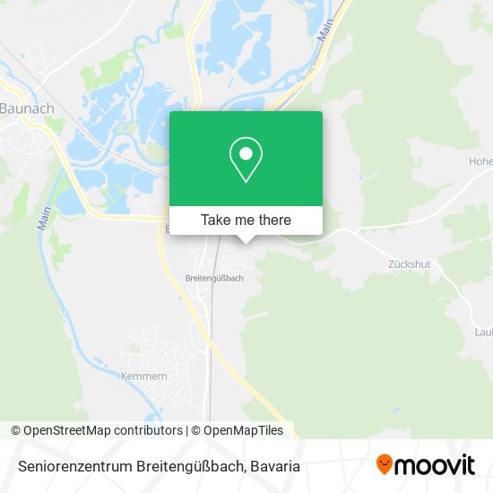 Seniorenzentrum Breitengüßbach map