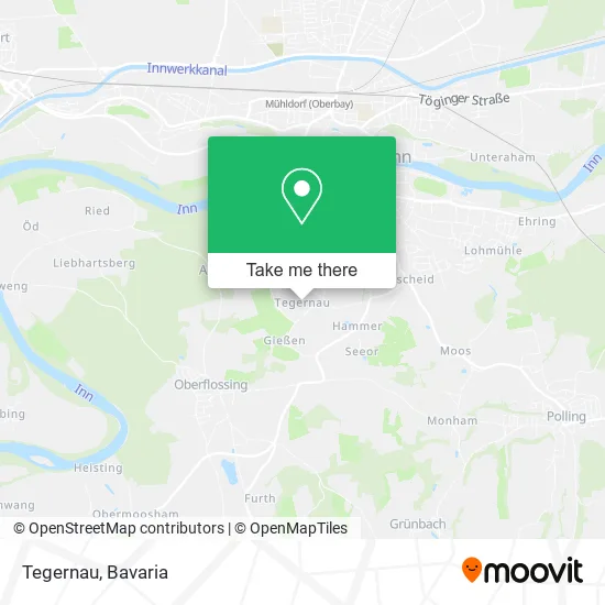 Карта Tegernau