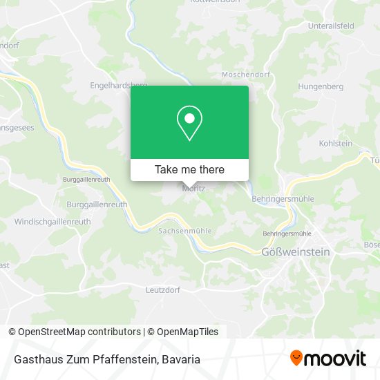 Карта Gasthaus Zum Pfaffenstein