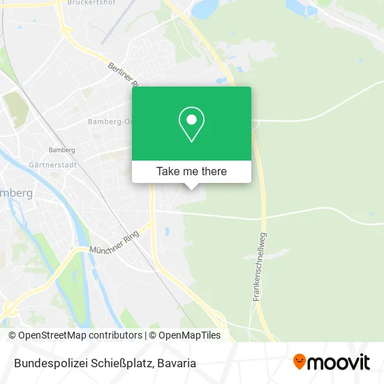 Карта Bundespolizei Schießplatz