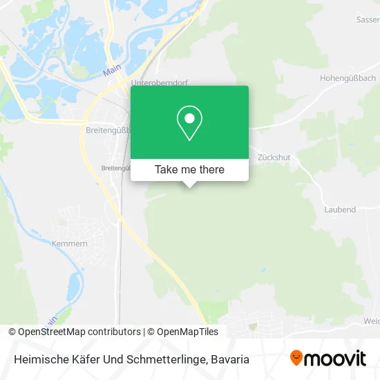 Карта Heimische Käfer Und Schmetterlinge