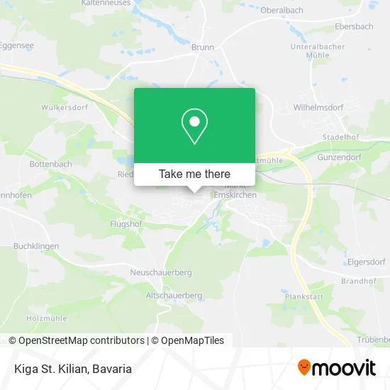Карта Kiga St. Kilian