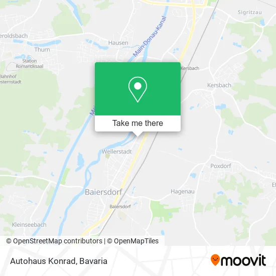 Карта Autohaus Konrad