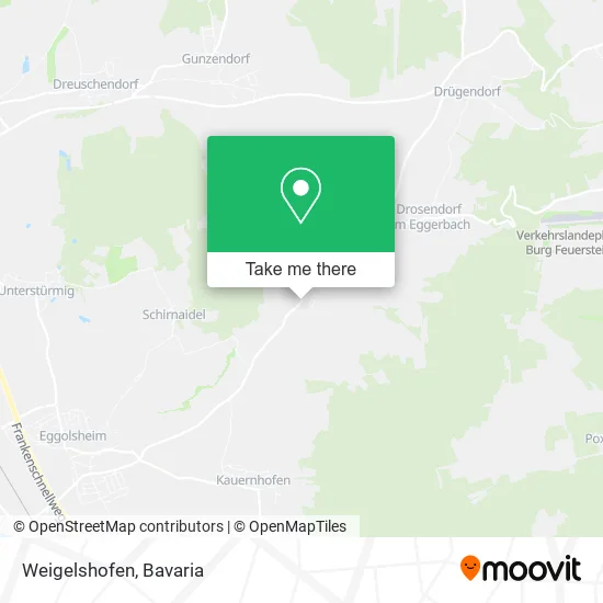 Карта Weigelshofen