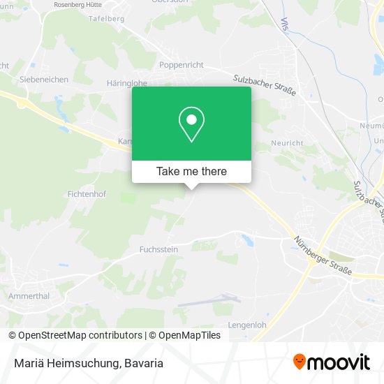 Карта Mariä Heimsuchung