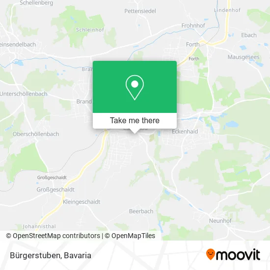 Карта Bürgerstuben