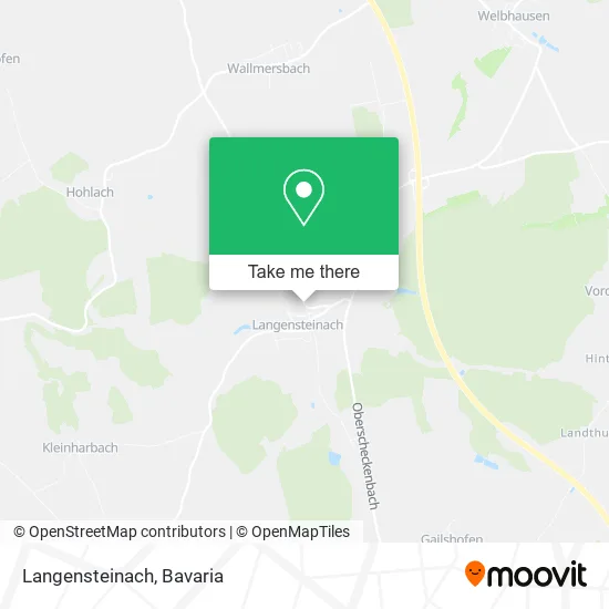 Карта Langensteinach