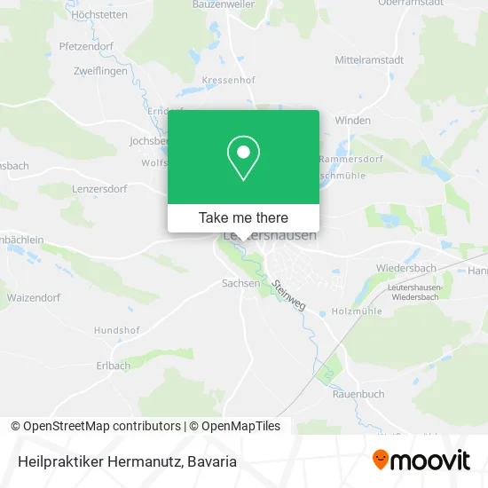 Карта Heilpraktiker Hermanutz