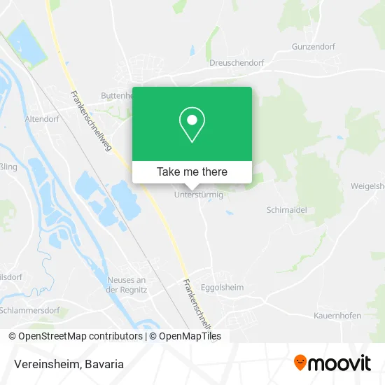 Карта Vereinsheim