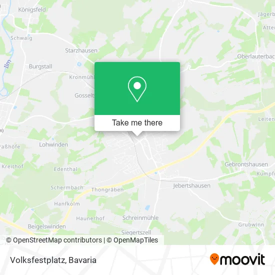 Карта Volksfestplatz