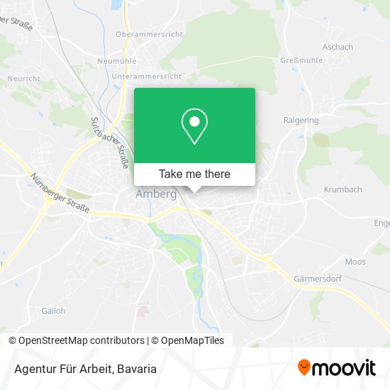 Карта Agentur Für Arbeit
