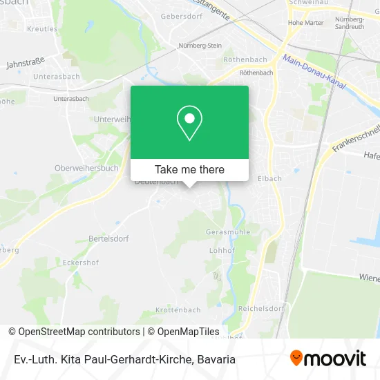 Карта Ev.-Luth. Kita Paul-Gerhardt-Kirche