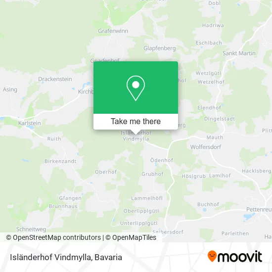 Карта Isländerhof Vindmylla