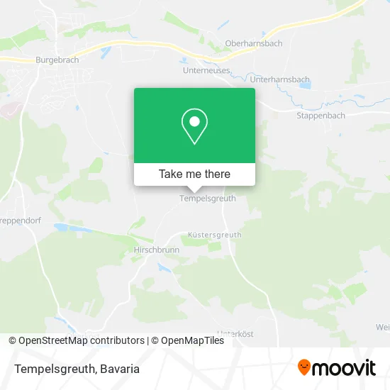 Карта Tempelsgreuth