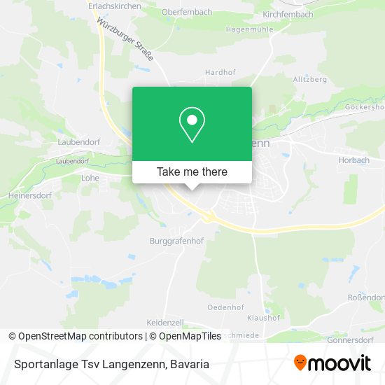 Sportanlage Tsv Langenzenn map