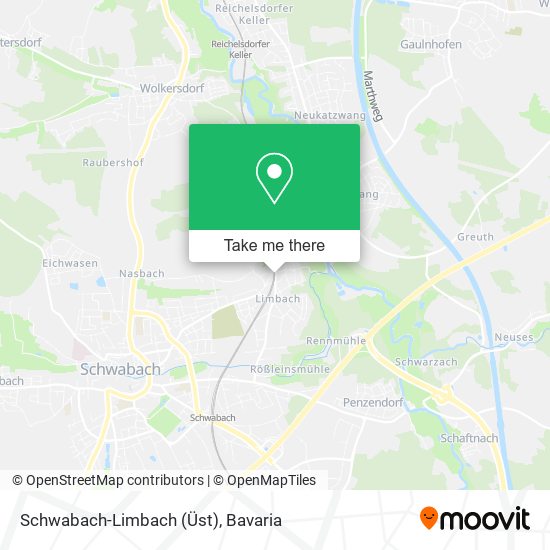 Schwabach-Limbach (Üst) map