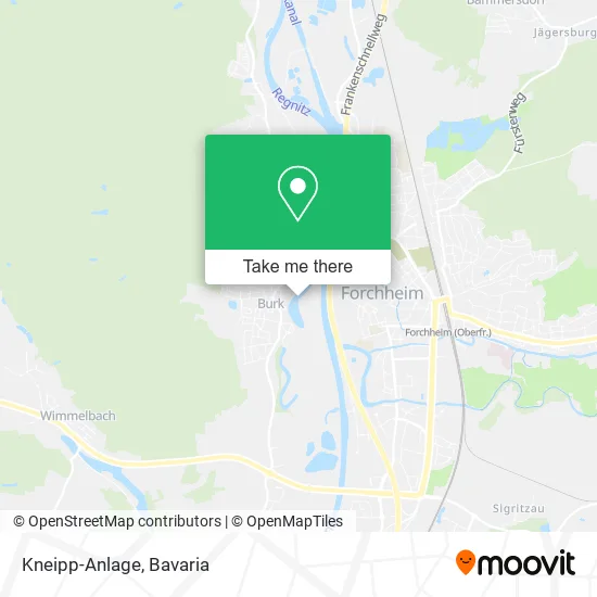 Карта Kneipp-Anlage