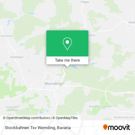 Карта Stockbahnen Tsv Wemding