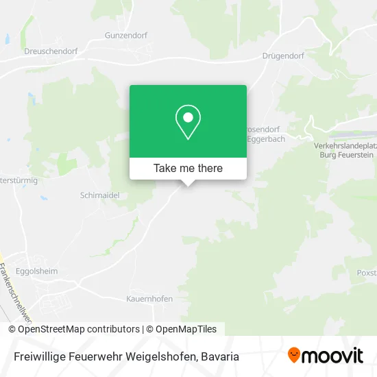 Карта Freiwillige Feuerwehr Weigelshofen