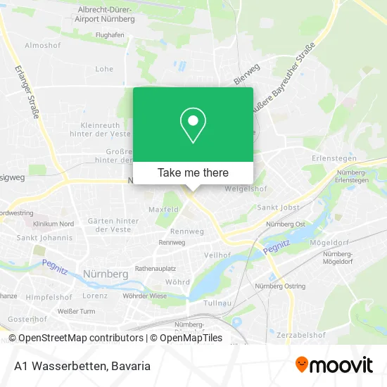 Карта A1 Wasserbetten