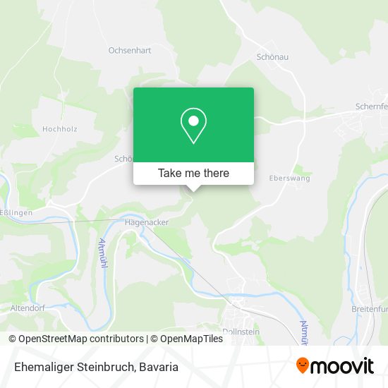 Ehemaliger Steinbruch map