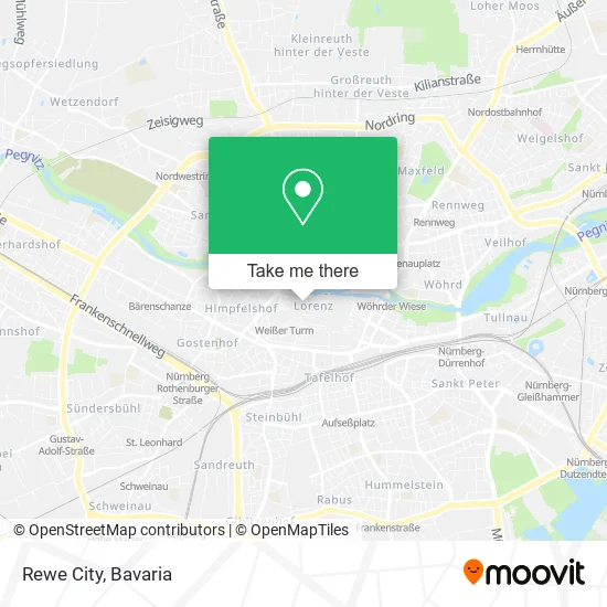 Карта Rewe City