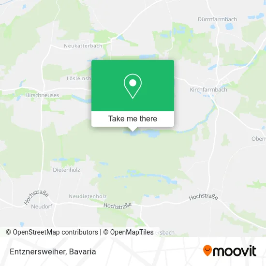 Карта Entznersweiher