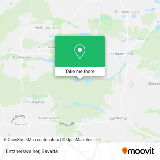 Карта Entznersweiher