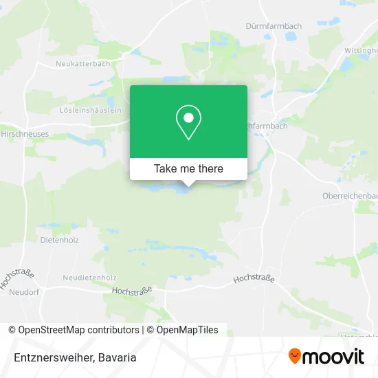 Карта Entznersweiher