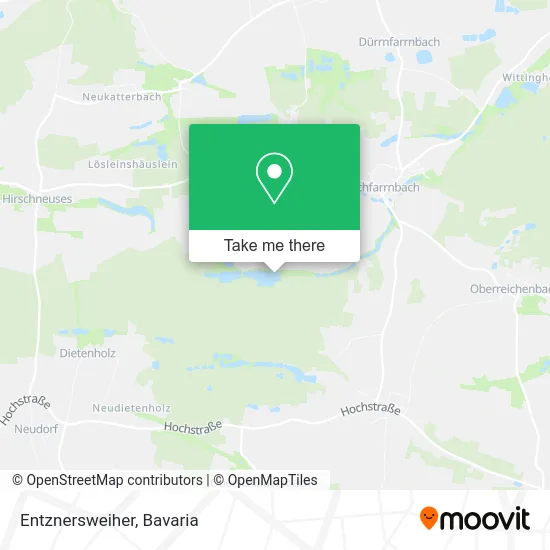 Карта Entznersweiher