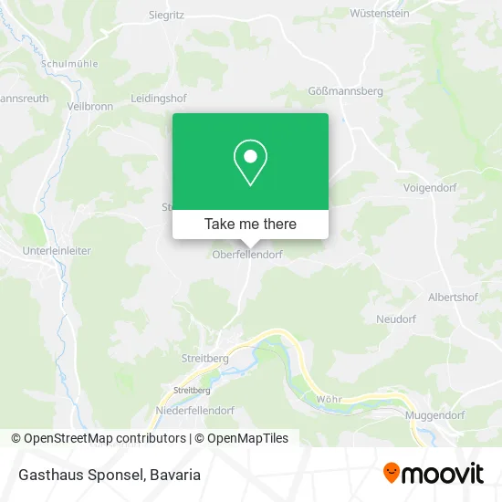 Карта Gasthaus Sponsel