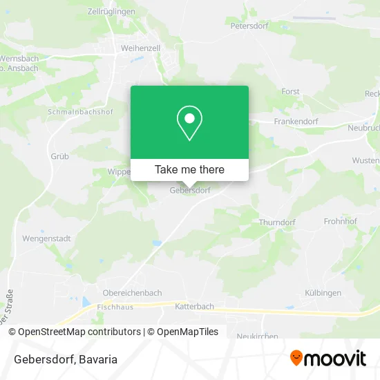 Карта Gebersdorf