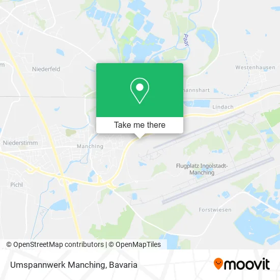 Карта Umspannwerk Manching