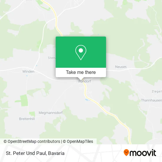 Карта St. Peter Und Paul