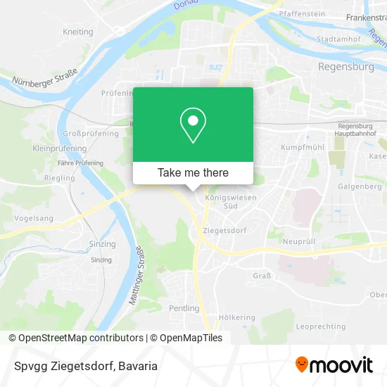 Карта Spvgg Ziegetsdorf