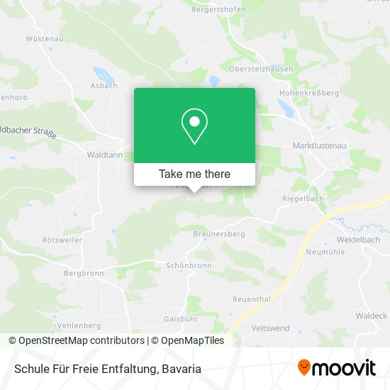 Schule Für Freie Entfaltung map