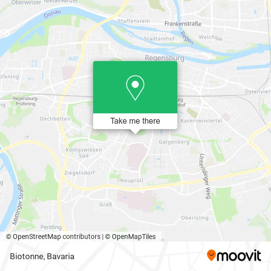Карта Biotonne