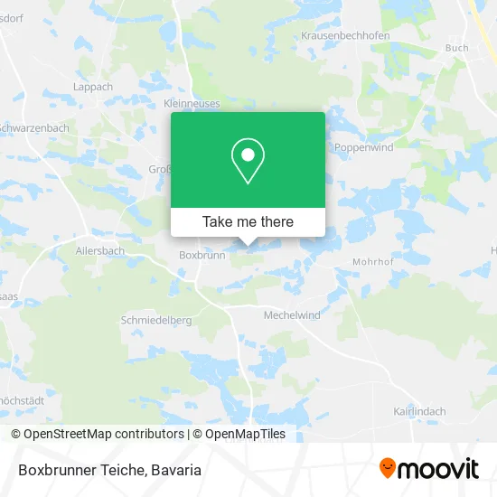 Карта Boxbrunner Teiche